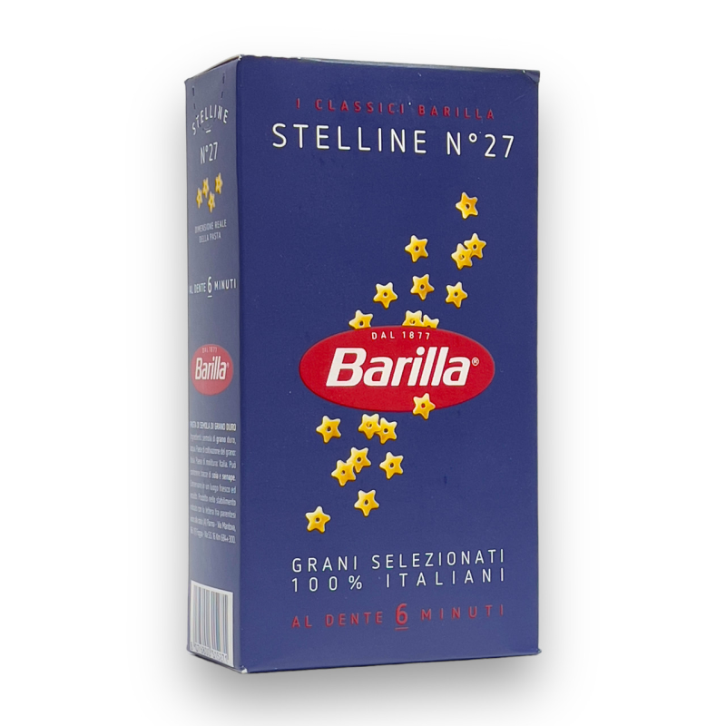Barilla макарони Clasicco #27 Stelline (зірочки) 500 г