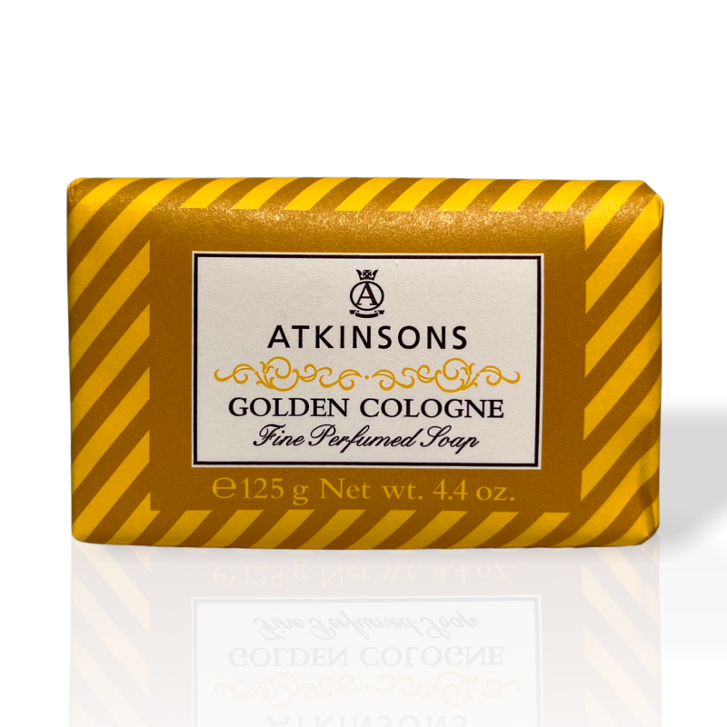 Парфумоване мило ATKINSONS золотий одеколон golden cologne 125г
